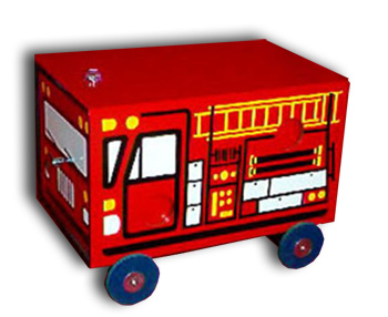 (image for) Drawer Box - Super - Fire Truck